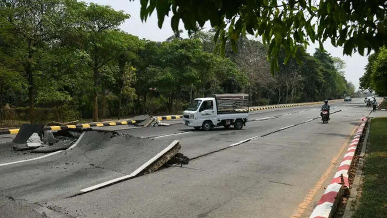 Istana Rusak hingga Jembatan Runtuh Imbas Gempa Myanmar dan Thailand