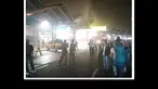 Restoran capat saji i di Terminal 2 Keberangkatan Bandara Soekarno-Hatta terbakar, Jakarta, Kamis (14/8/2014) (Twitter)