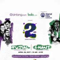 Ulang tahun Bintang.com dan Bola.com. (Bintang Pictures)