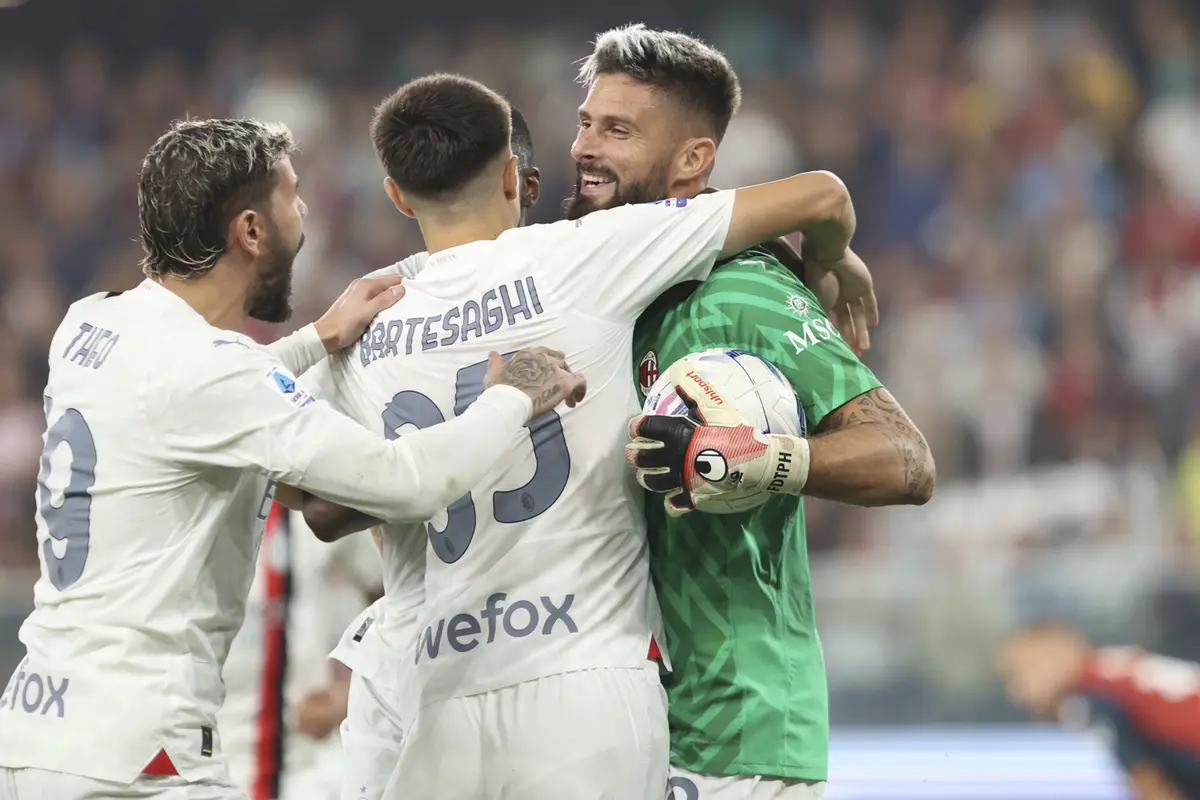 Olivier Giroud - AC Milan - Liga Italia