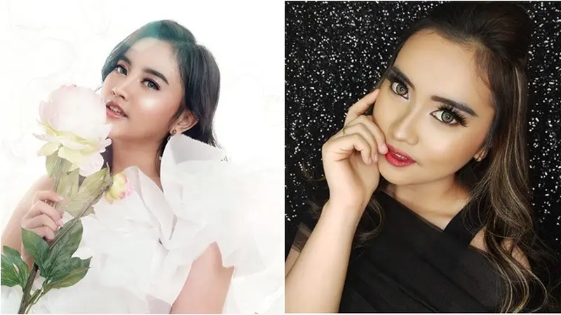 7 Pesona Lebby Wilayati dengan Makeup Tebal yang Selalu Curi Perhatian