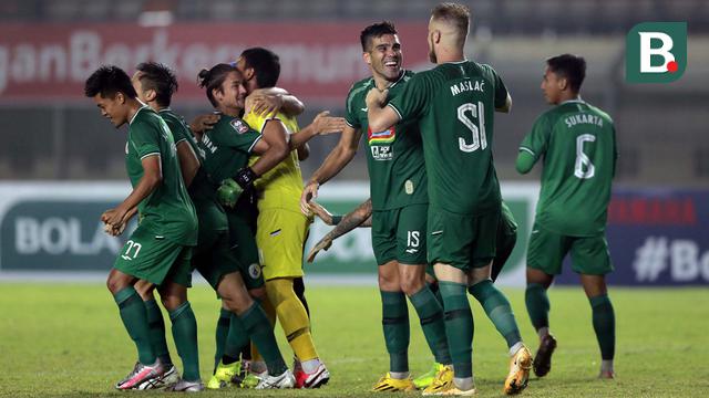 FOTO: Kejutan, PSS Sleman Singkirkan Bali United Lewat Adu penalti - Tim PSS Sleman