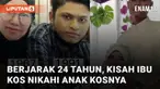 Kisah ibu kos menikahi anak kosnya viral di media sosial