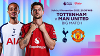 Saksikan Tottenham vs Man United eksklusif di Vidio. (dok. vidio.com)