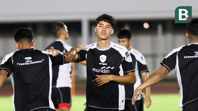 Timnas Indonesia latihan jelang hadapi Australia di Kualifikasi Piala Dunia 2026