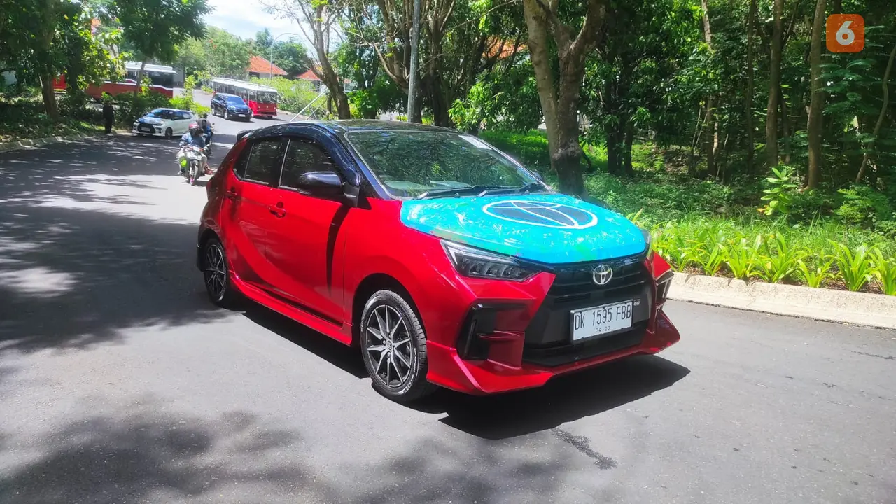 All New Toyota Agya 2023. (Arief Aszhari/Liputan6.com)