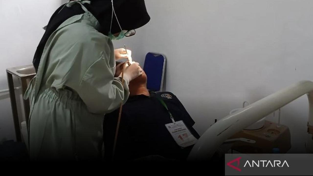 Tingkatkan Kesejahteraan WBP, Lapas Banjarmasin Optimalkan Layanan Poli Gigi