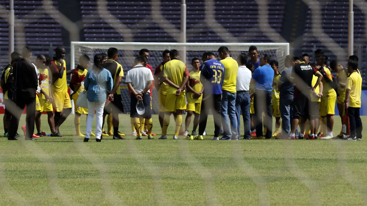 Latihan Sriwijaya FC 