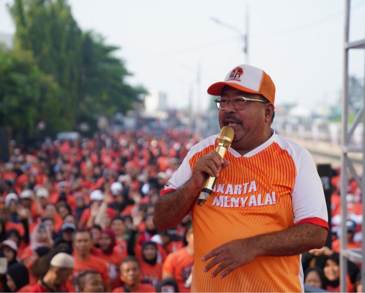 Senam Bersama dengan Bang Doel