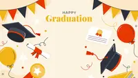 Ilustrasi kelulusan, lulus sekolah, wisuda. (Image by freepik)