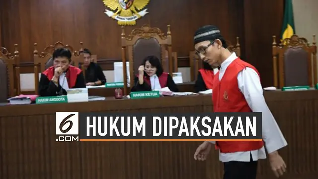 Yayasan Lembaga Hukum Indonesia (YLBHI) menilai vonis hukum pegawai sarinah dipaksakan. Sebanyak 29 pegawai Sarinah divonis 4 bulan penjara terkait kerusuhan 22 Mei lalu.