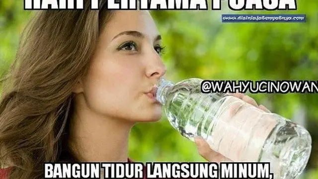 Meme pertama puasa