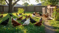 Usaha Ternak Ayam Kampung Rumahan untuk Usia 40 Tanpa Kandang Besar