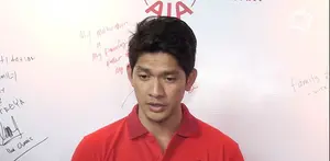 Iko Uwais tularkan gaya hidup sehat pada Audy. 