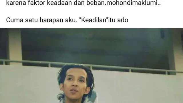 Jadi Terpidana, Supporter SFC Minta Keadilan ke Presiden RI