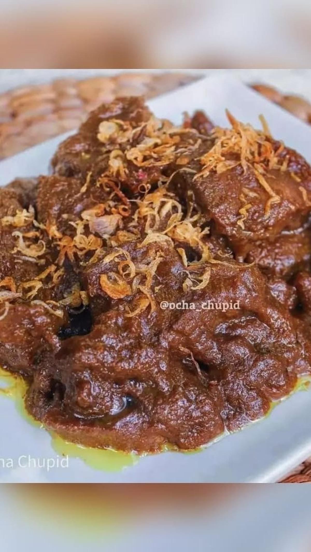 <b>2. Rendang Kambing Pipih</b><br>