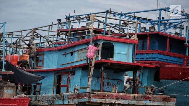 Cuaca Buruk, Nelayan Muara Angke Libur Melaut