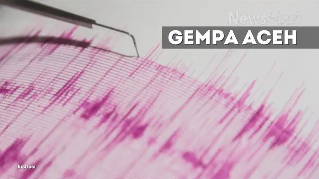 Gempa berkekuatan 5,2 skala Ritcher (SR) kembali mengguncang wilayah Aceh. BMKG menyebutkan, gempa terjadi Senin (19/12/2016) pukul 02:24:26 WIB, dan berpusat di laut, atau 210 km di Barat Laut Kota Sabang, Aceh.