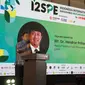 Kepala Lembaga Kebijakan Pengadaan Barang/Jasa Pemerintah (LKPP) Hendrar Prihadi dalam acara Indonesia International Sustainable Procurement Expo (I2SPE) 2023. (Dok AKEN)