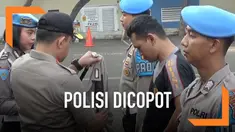 Enam anggota polisi Polres Jakarta Utara diberhentikan dengan tidak hormat karena disersi dan terlibat kasus penyalahgunaan narkoba.