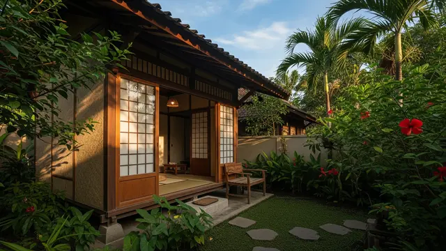 Model Rumah dengan Pintu Geser Sederhana/Gemini AI
