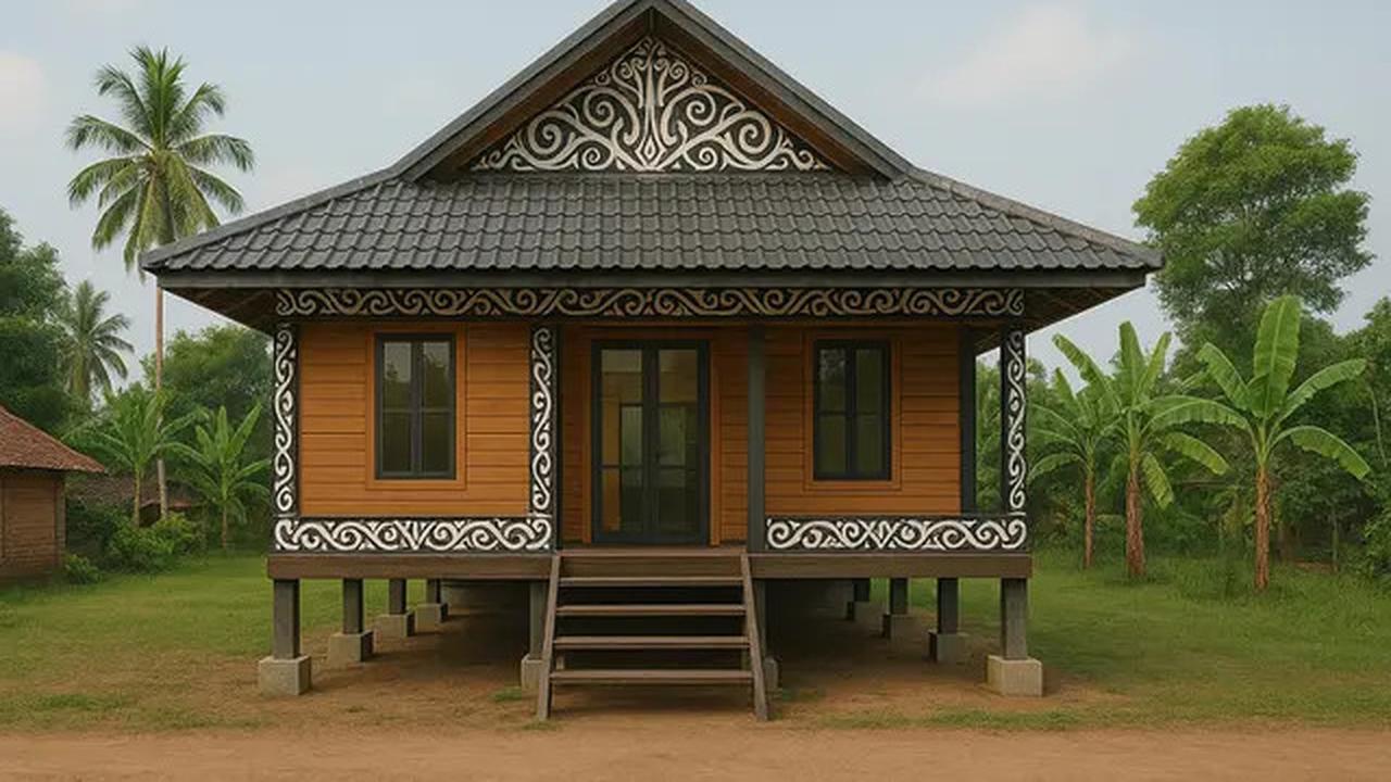 8 Model Rumah Vernakular Kontemporer di Desa, Perpaduan Desain Tradisional dan Modern