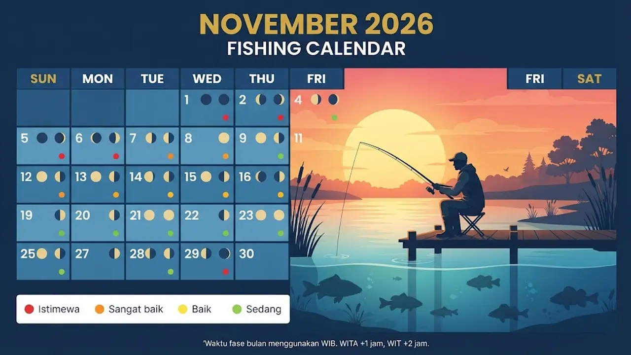 Kalender Mancing November 2026