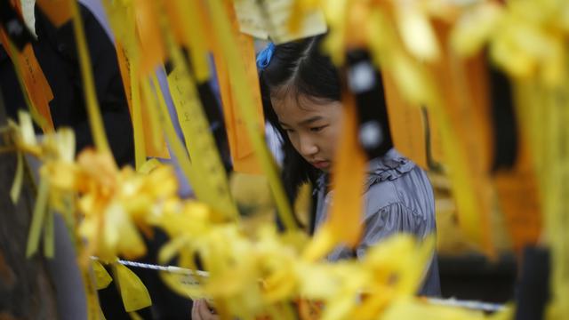Taman Pita Kuning Untuk Mengenang 302 Korban Sewol Global Liputan6 Com