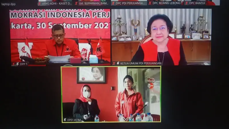 Ketua Umum DPP PDI Perjuangan (PDIP) Megawati Soekarnoputri