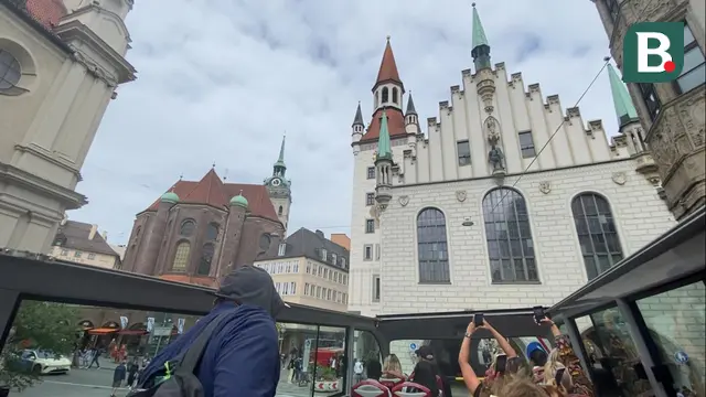 Bangunan bernuansa antik di Munchen