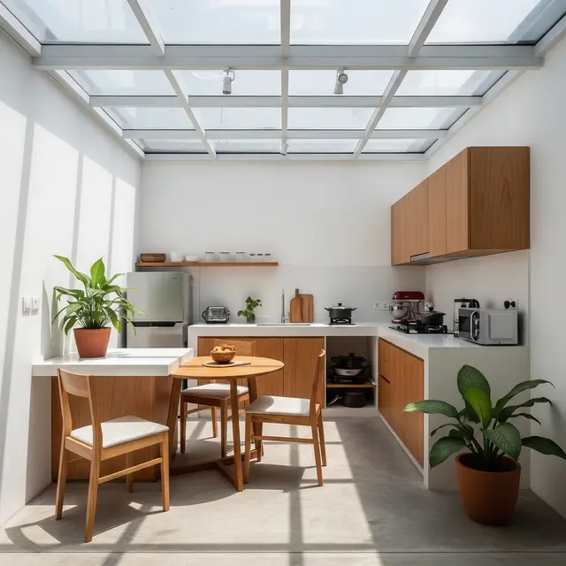 9 Model Atap Dapur Terbuka yang Tidak Panas Siang Hari, Solusi Nyaman dan Estetis