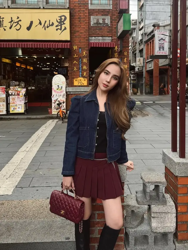 Liburan ke Taipei, Agatha Chelsea Pamer Pesona Bak Boneka Barbie