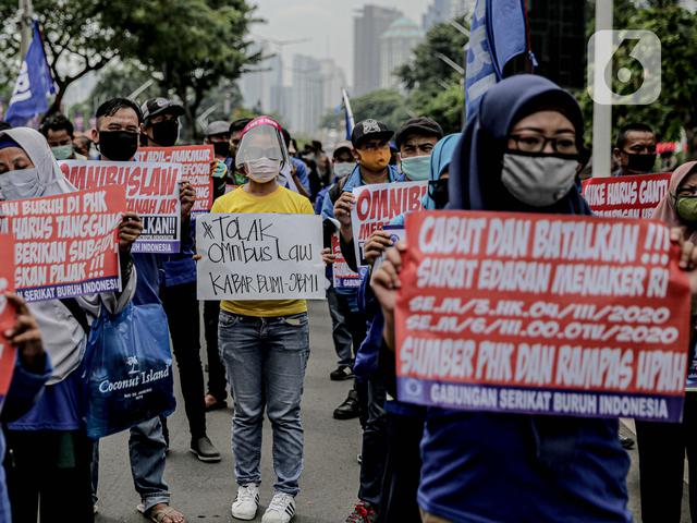 Berita Demo Hari Ini Tolak Omnibus Law Ruu Cipta Kerja News Liputan6 Com