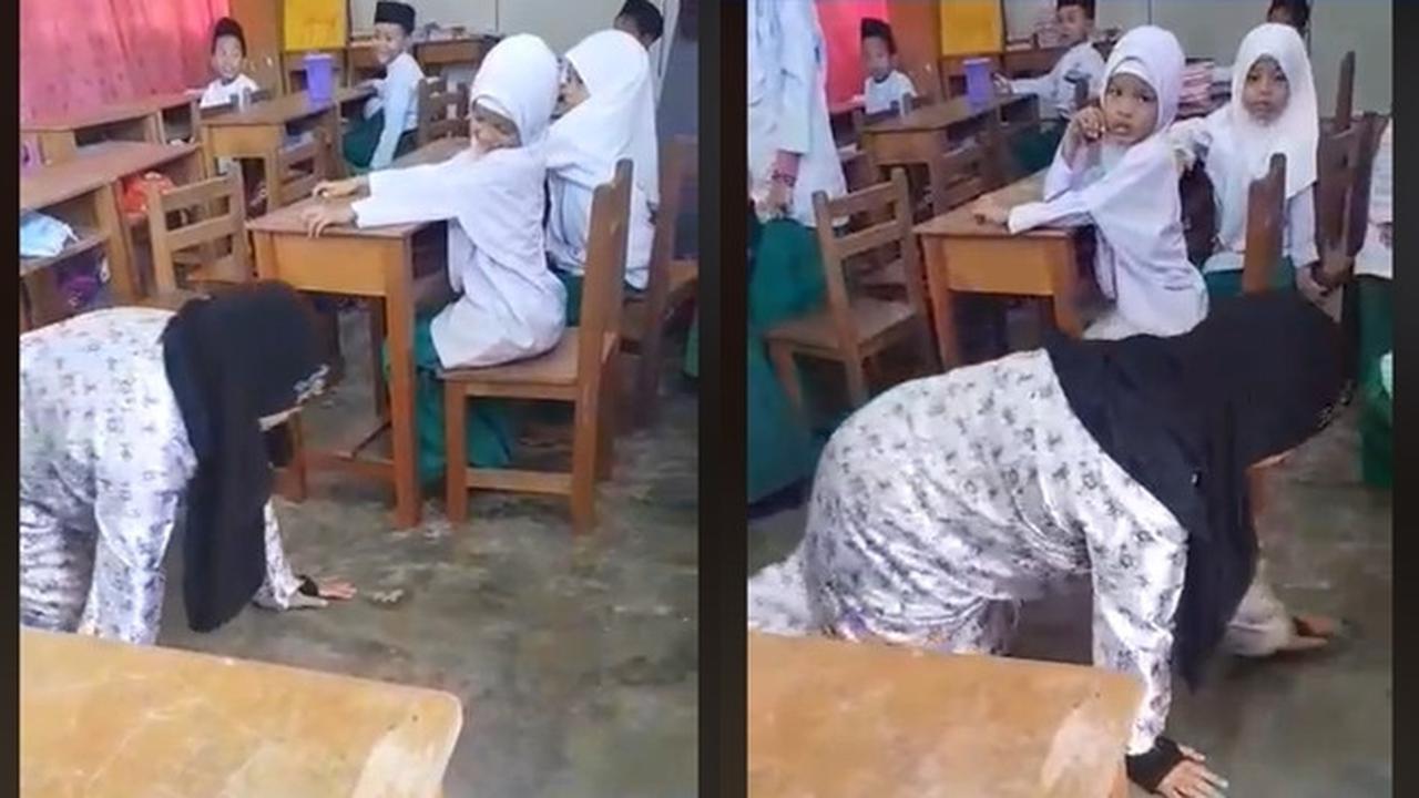 Tak Terima Anaknya Dihukum, Orang Tua Murid Ini Suruh Guru Merangkak Keliling Kelas