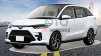 Ilustrasi Toyota Avanza 2022. (Oto.com)