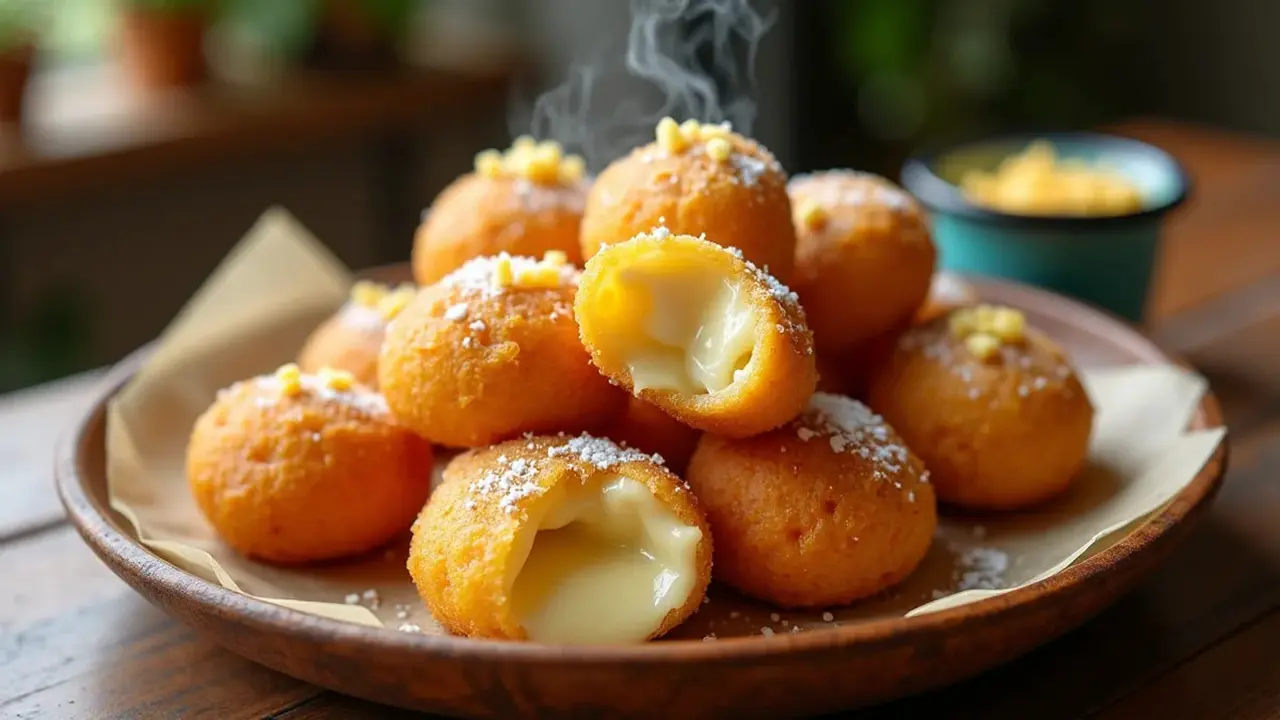 Resep Singkong Keju Bulat Crispy