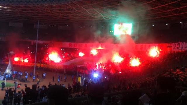 Atmosfer Situasi SUGBK di AS Roma Day