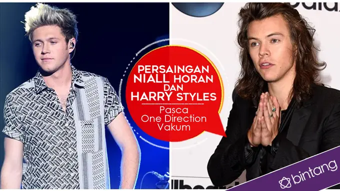 [Bintang] Persaingan Niall Horan dan Harry Styles Pasca One Direction Vakum