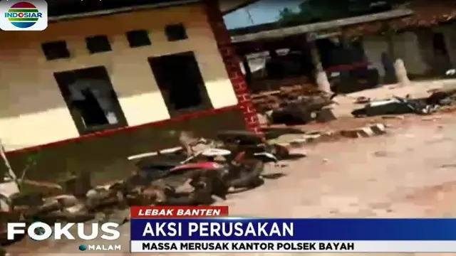 Alasan Warga Rusak Mapolsek Bayah Banten