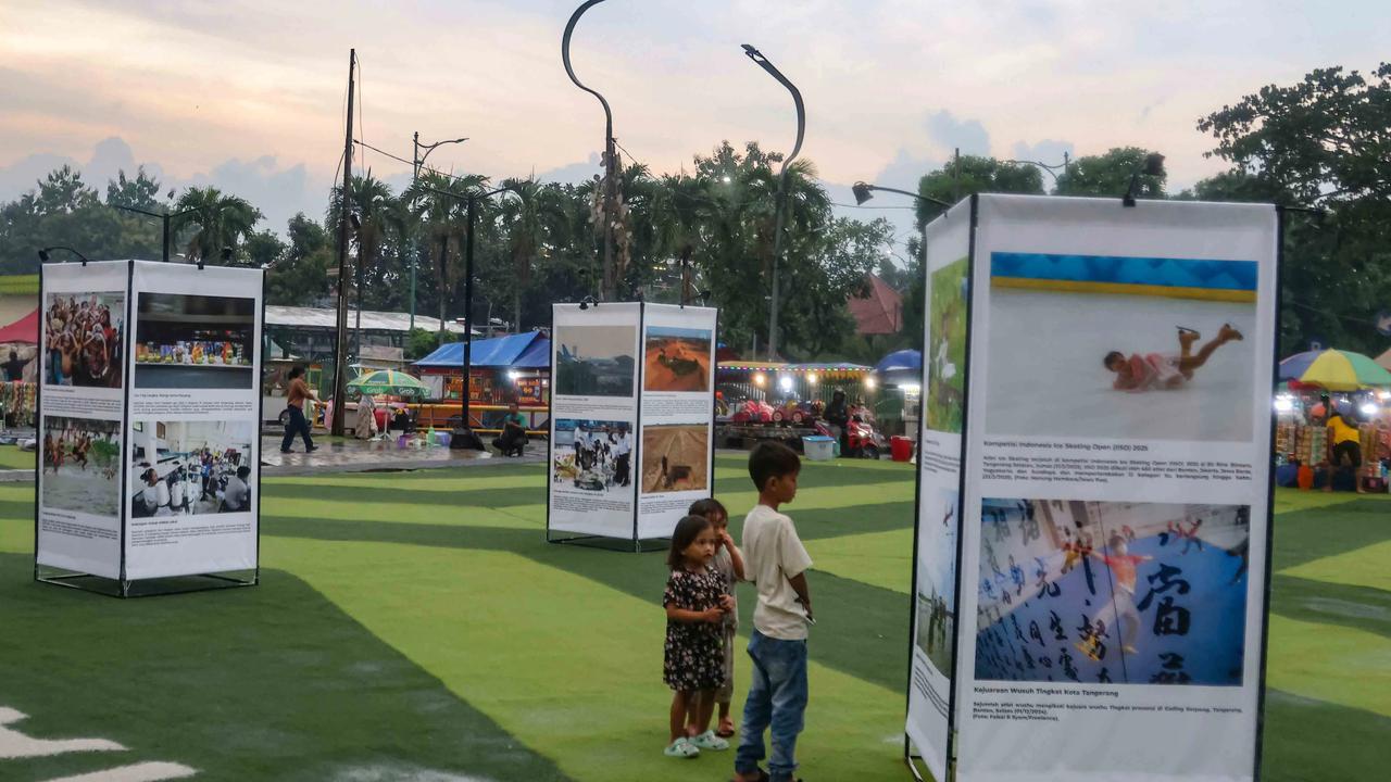 FOTO: Pameran  Foto Jejak Urban Hadirkan Cerita Kota di Banten