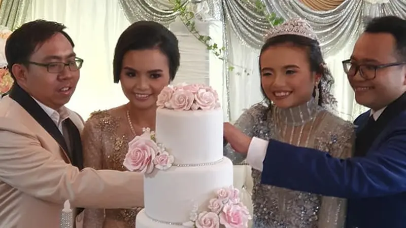Nikah Dihari yang Sama Selama Tiga Hari, Ini Kisah Unik Pernikahan Wanita Kembar