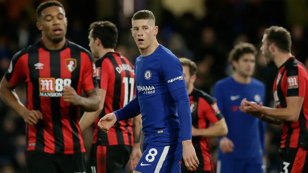 Bournemouth Lumat Chelsea di Stamford Bridge