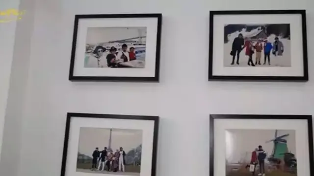 Sentuhan Pribadi: Foto Keluarga di Dinding Dapur Ian Kasela