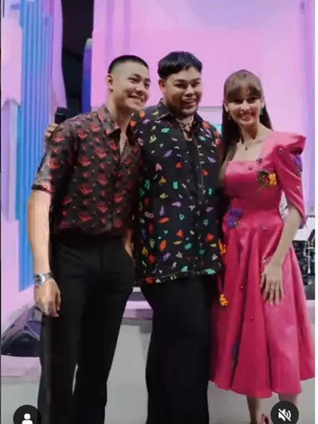 Anna Jobling dan Meerqeen bersama Ivan Gunawan (foto: Instagram annajobling)