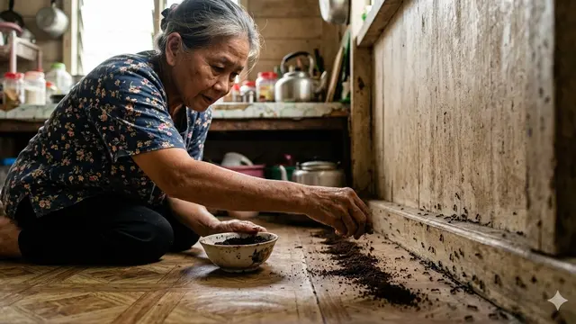 Cara Mengusir Semut di Rumah (Foto: Gemini AI)