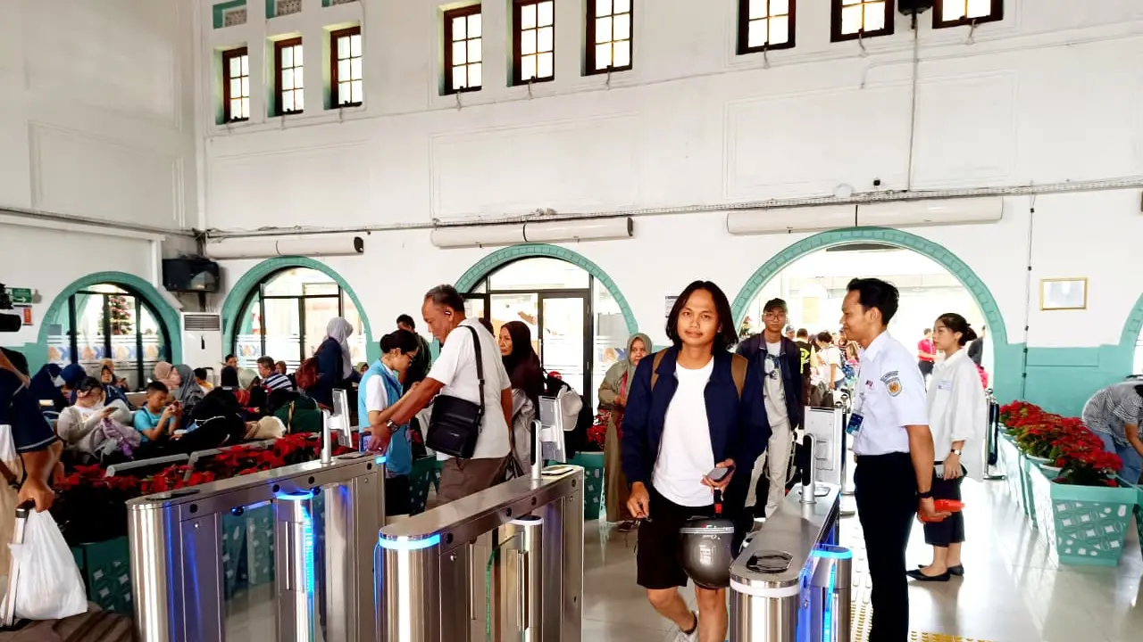 PT KAI Daop 1 Jakarta menambah perjalanan kereta api serta optimalisasi jadwal keberangkatan pada periode 17 hingga 30 April 2026. (Dok KAI)