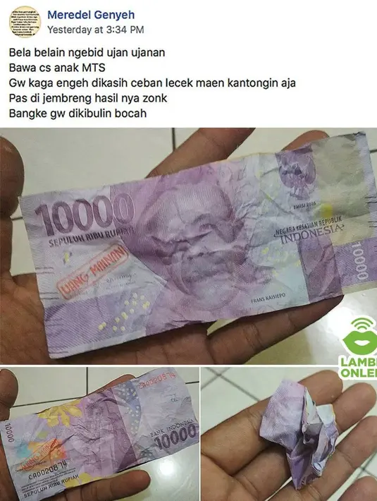 Masih ada ya orang nyebelin kayak gini (Source : instagram.com/lambeonlen)