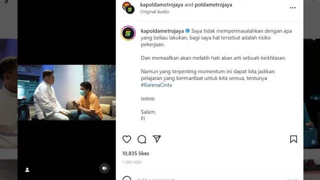 Kasus Penyuntingan Biodata Kapolda Metro Jaya Irjen Fadil Imran di Laman Wikipedia.
