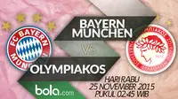 Bayern Munchen vs Olympiakos (Bola.com/Samsul Hadi)
