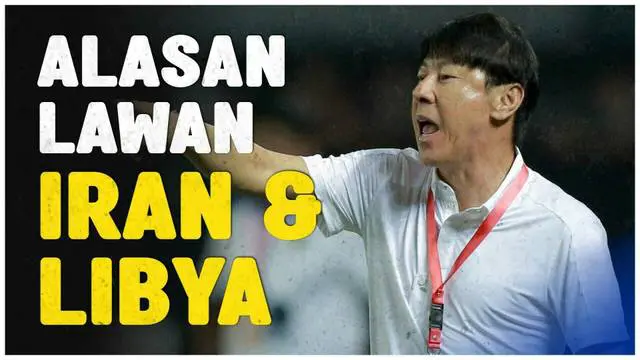 VIDEO: Jawaban Shin Tae-yong Soal Laga Uji Coba Timnas Indonesia Kontra Iran dan Libya Jelang Piala Asia 2023